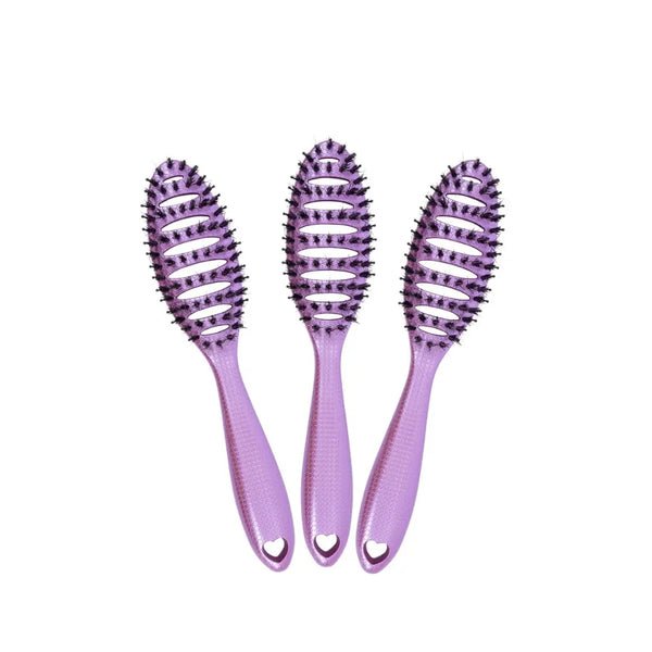 HHB Happy Detangler Mini Brush - Lavender (3 Pack)