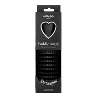HHB Happy Detangler Paddle Brush - Black (3 Pack)