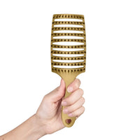 HHB Happy Detangler Paddle Brush - Gold (3 Pack)