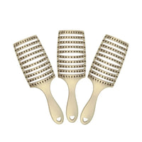HHB Happy Detangler Paddle Brush - Sand (3 Pack)