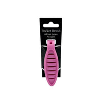 HHB Pocket Happy Hair Brush - Pink (5 Pack)