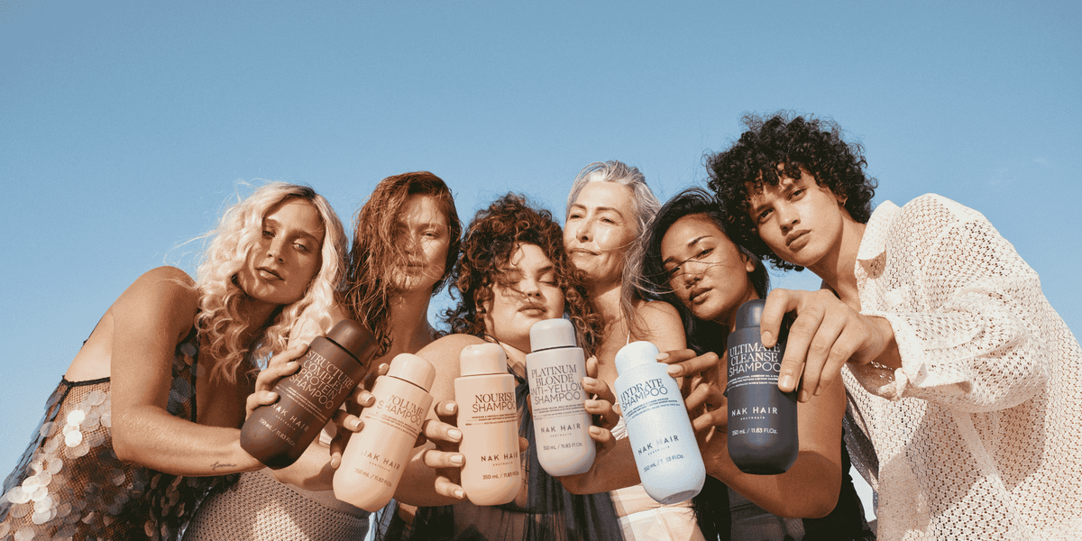 NAK Hair — brand hero