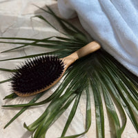 Unwritten Wooden Cushion Brush Duo